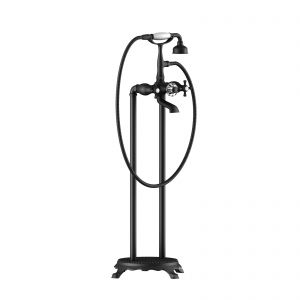 Смеситель для ванны с душем Timo Nelson 1900/03Y-CR черный
